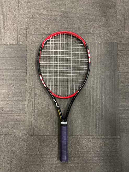 Vist Large View of Product Image Which is Used Prince HYBRID 03 HORNET Adult Tennis Racquet Black Unknown
