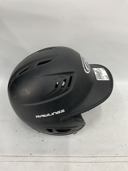 Vist Large View of Product Image Which is Used Rawlings BASEBALL HELMET Batting Helmet No Mask Black MD