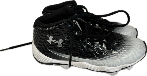 Vist Large View of Product Image Which is Used Under Armour Youth FB Cleats Black Youth 13.0