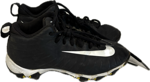 Vist Large View of Product Image Which is Used Nike ALPHA Jr FB Cleats Black Junior 01