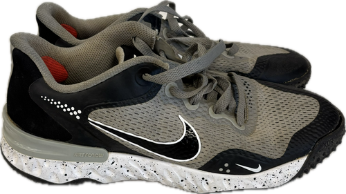 Vist Large View of Product Image Which is Used Nike ALPHA BB/SB Cleats Grey Senior 7.5
