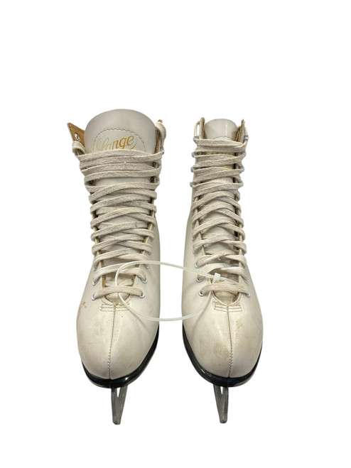 Vist Large View of Product Image Which is Used Lange LIBRA FIGURE SKATE SIZE 7 WomensFigure Skate White Senior 7