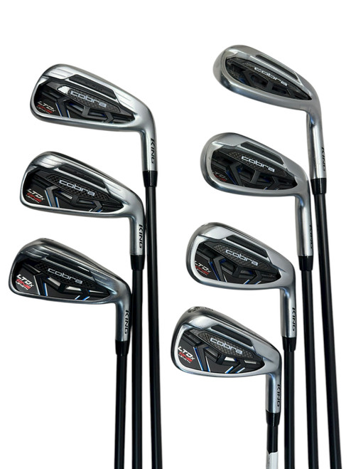 Vist Large View of Product Image Which is Used Cobra LTD X ONE LENGTH Mens Iron Set RH 5I-GW/AW