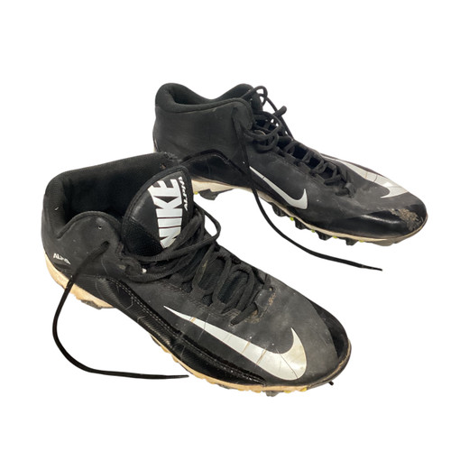 Vist Large View of Product Image Which is Used Nike ALPHA SHARK 2 3/4 Adult FB Cleats Black Senior 12