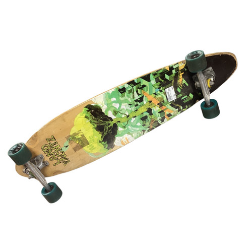 Vist Large View of Product Image Which is Used Land Yachtz RISE Longboard Green Long