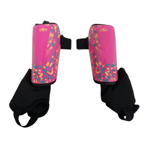 Used Soccer Shin Guards Youth Pink XS 11406-S000107324 Vist Large View of Product Image Which is Used Soccer Shin Guards Youth Pink XS