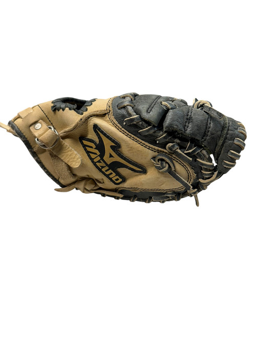 Vist Large View of Product Image Which is Used Mizuno POWER CLOSE PROSPECT BB/SB Catchers RH Throw Black And Tan 31 1/2"