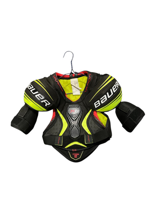 Vist Large View of Product Image Which is Used Bauer VAPOR X2.9 SHOULDER Junior Shoulder Pads SM