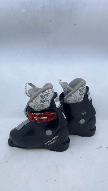 Vist Large View of Product Image Which is Used Head EDGE J Boys DH Ski Boot Black 175 MP - Y11