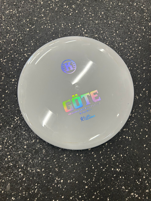 Vist Large View of Product Image Which is Used Kastaplast K1 LINE GOTE Disc Golf Mid Range Grey