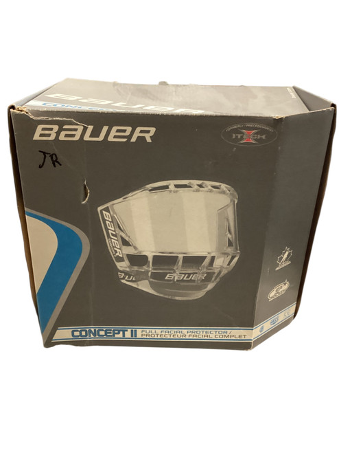 Vist Large View of Product Image Which is Used Bauer Hockey Wire Mask Grey One Size