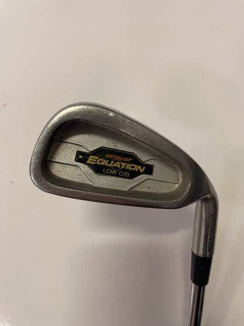 Vist Large View of Product Image Which is Used Dunlop EQUATION Mens Individual Iron RH 5 Iron