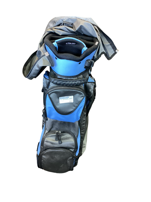 Vist Large View of Product Image Which is Used Acuity BLUE/BLACK STAND BAG Mens Stand Bag Black
