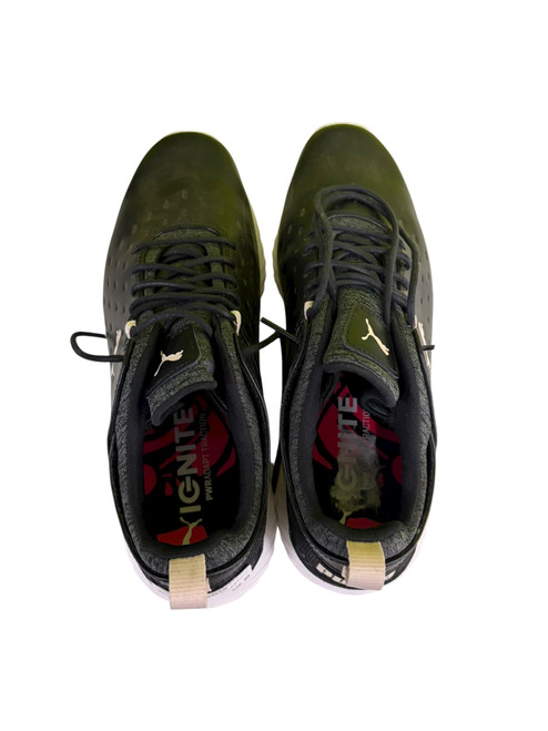 Vist Large View of Product Image Which is Used Puma Womens Golf Shoes Black Senior 10.5