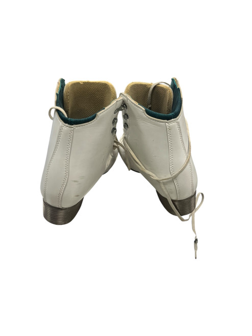 Vist Large View of Product Image Which is Used Riedell EMERALD WomensFigure Skate White Senior 8