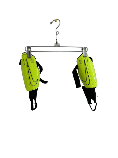 Vist Large View of Product Image Which is Used Nike Charge Jr MD Soccer Shin Guards Yellow