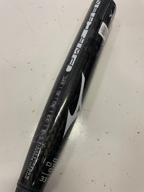 Vist Large View of Product Image Which is Used Mizuno PWR CRBN BB/SB High School -3 Bat 33"