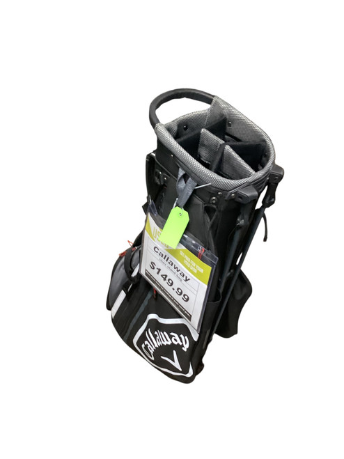 Vist Large View of Product Image Which is Used Callaway CHEV Mens Stand Bag Black