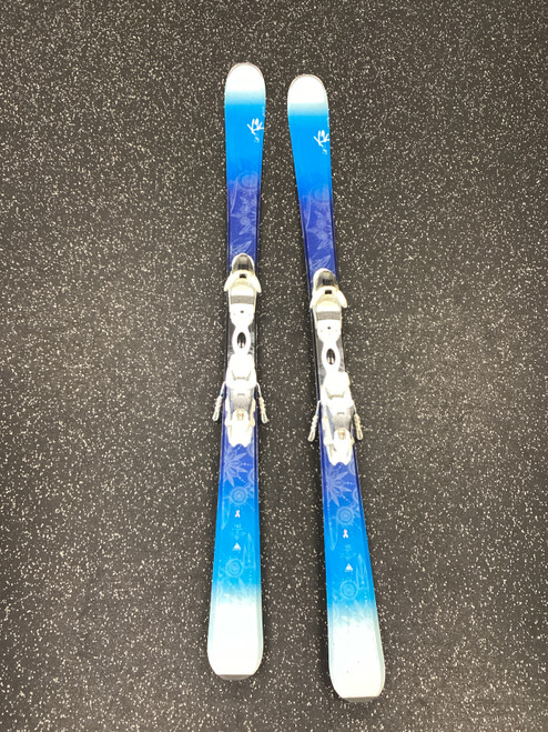 Vist Large View of Product Image Which is Used K2 LUV 75 Womens DH Ski/Binding Royal Blue 163 cm