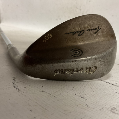 Vist Large View of Product Image Which is Used Cleveland TOUR ACTION 588 Golf Wedge Mens RH 60 Degree