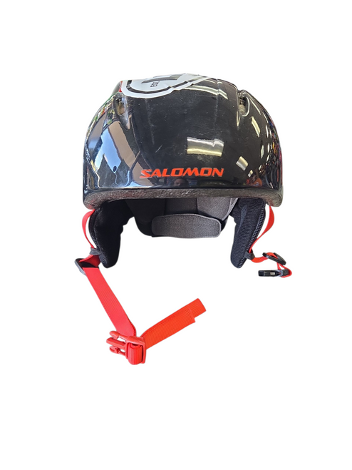 Vist Large View of Product Image Which is Used Salomon Snowsport Helmet Adult Black SM