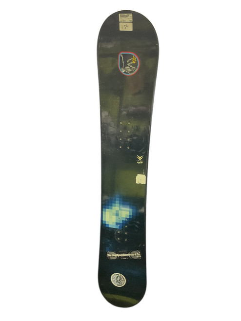 Vist Large View of Product Image Which is Used Vision DIGITAL Mens Snowboard Only 154 cm
