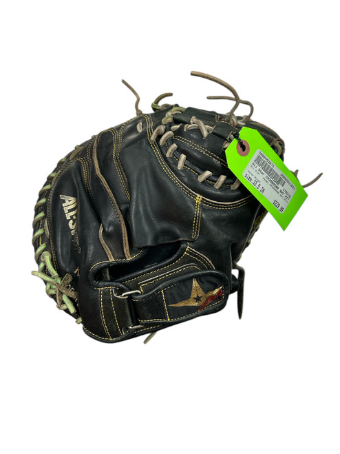 Vist Large View of Product Image Which is Used All Star CM3000SBK RHT MITT BB/SB Catchers RH Throw Black 33 1/2"