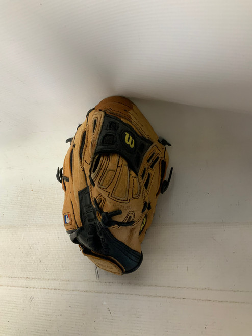Vist Large View of Product Image Which is Used Wilson TBALL 10 BB/SB Glove T-ball Brown 9 1/2"