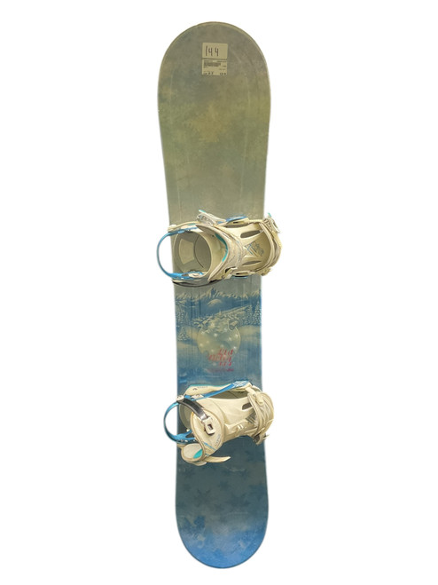 Vist Large View of Product Image Which is Used BETTY Womens SnowBoard/Bindings Royal 144 cm