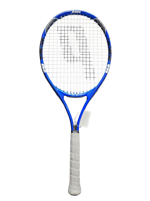 Vist Large View of Product Image Which is Used Prince WIMBLEDON RACQUET Adult Tennis Racquet Royal Blue Unknown