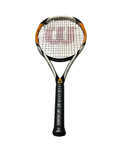 Vist Large View of Product Image Which is Used Wilson TENNIS Adult Tennis Racquet White Unknown