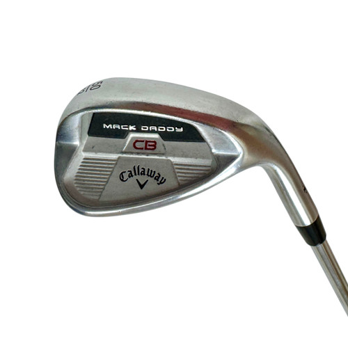 Vist Large View of Product Image Which is Used Callaway MACK DADDY CB Men's RH 50 Degree Wedge Steel Shaft