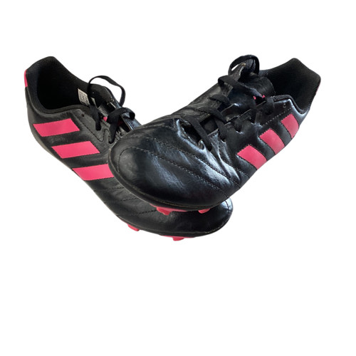 Vist Large View of Product Image Which is Used Adidas Soccer Cleats Black Junior 05.5