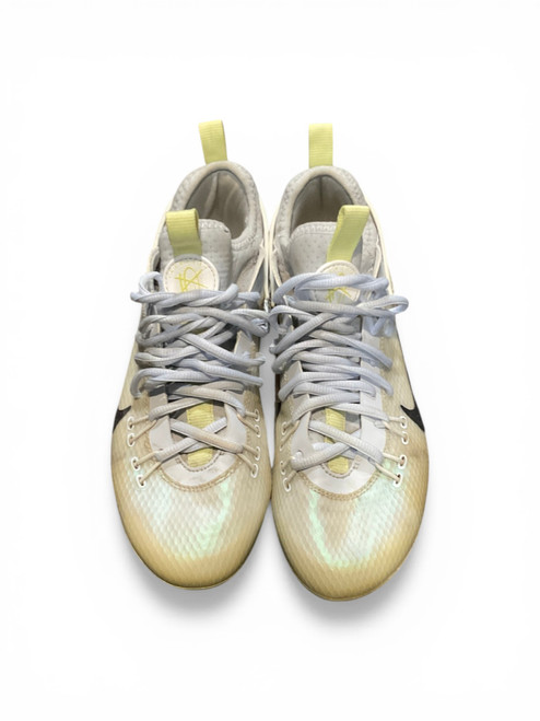 Vist Large View of Product Image Which is Used Nike LAX Cleats Mens White Senior 7