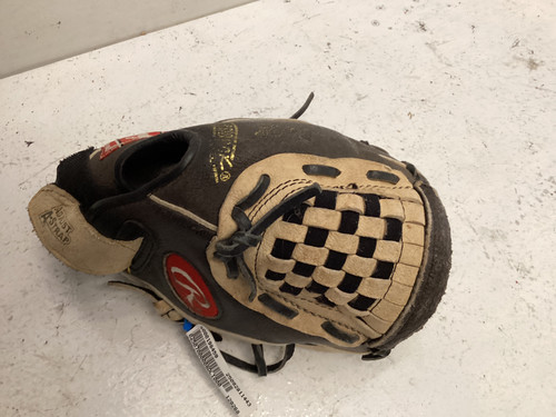 Vist Large View of Product Image Which is Used Rawlings PP95P3 BB/SB Glove RH Throw Brown 9 1/2"