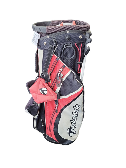 Vist Large View of Product Image Which is Used Titleist STAND BAG Mens Stand Bag White/Black/Red