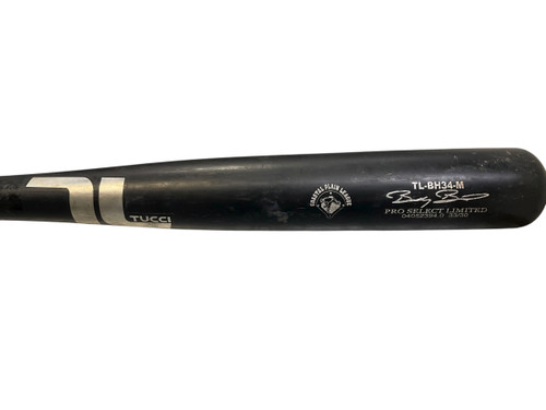 Vist Large View of Product Image Which is Used TUCCI TL-BH34-M BB/SB Wood Bat 33"