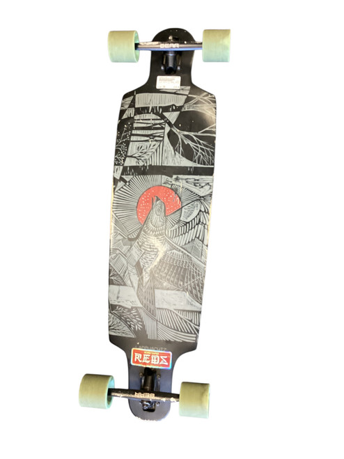 Vist Large View of Product Image Which is Used Land Yachtz W/ BEAR TRUCKS Longboard Black Long