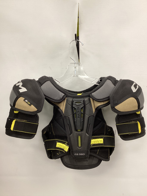 Vist Large View of Product Image Which is Used CCM TACKS AS 580 Junior Shoulder Pads SM