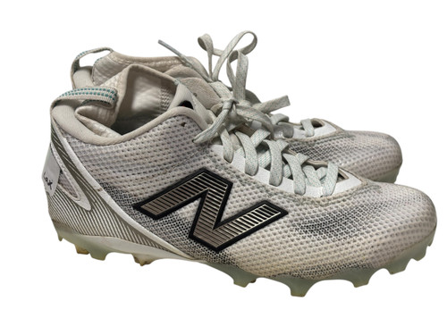 Used New Balance FREEZE 2E FREEZWT5 LAX Cleats Mens White Size 7.5 (Womens 9) 11731-S000148788 Vist Large View of Product Image Which is Used New Balance FREEZE 2E FREEZWT5 LAX Cleats Mens White Size 7.5 (Womens 9)
