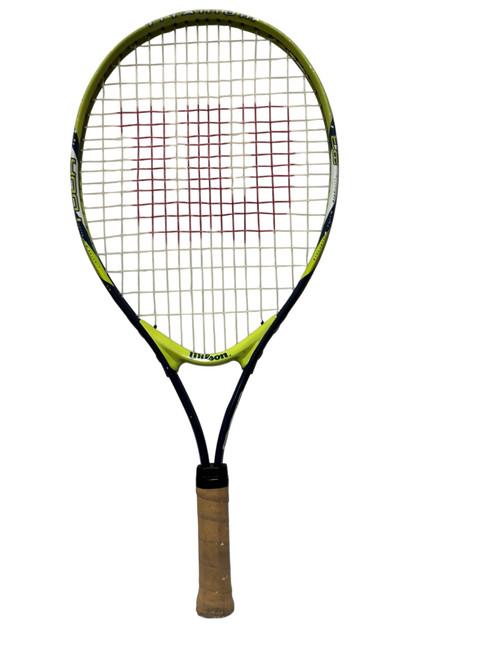 Vist Large View of Product Image Which is Used Wilson TOUR 23 Junior Tennis Racquet Optic Yellow 23"