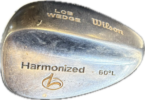 Vist Large View of Product Image Which is Used Wilson HARMONIZED Golf Wedge Mens RH Lob Wedge