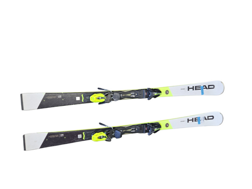 Vist Large View of Product Image Which is Used Head STR RACE Mens DH Ski/Binding Optic Yellow 149 cm