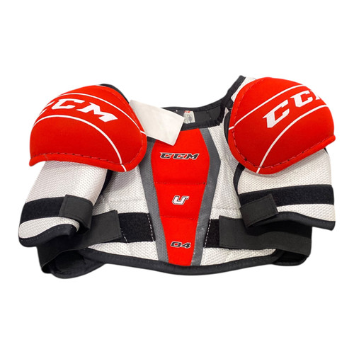 Vist Large View of Product Image Which is Used CCM LIL KINGS Youth Elbow Pads LG