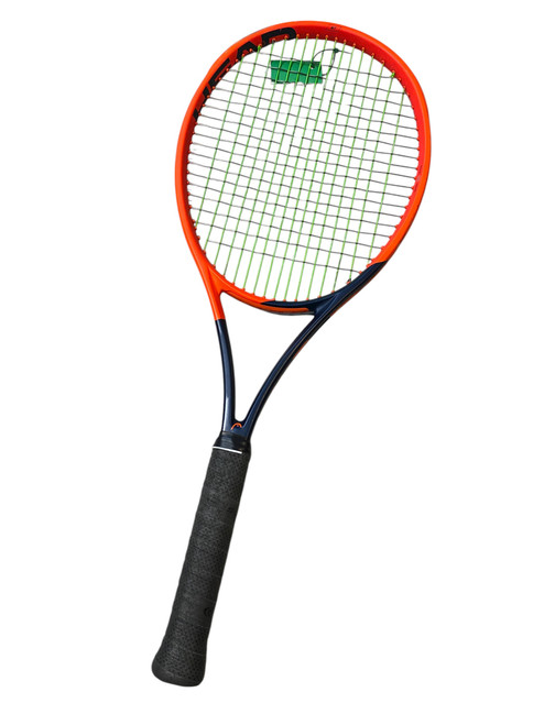 Vist Large View of Product Image Which is Used Head Racquet RADICAL MP 400 Adult Tennis Racquet Orange 4 3/8"