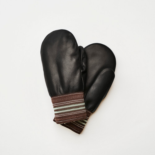 Vist Large View of Product Image Which is New RABER GARBAGE MITT SR S BLK