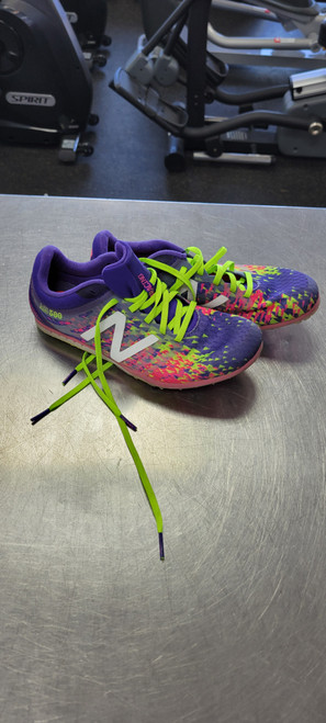 Vist Large View of Product Image Which is Used New Balance Track & Field Cleats Jr Purple Junior 06.5