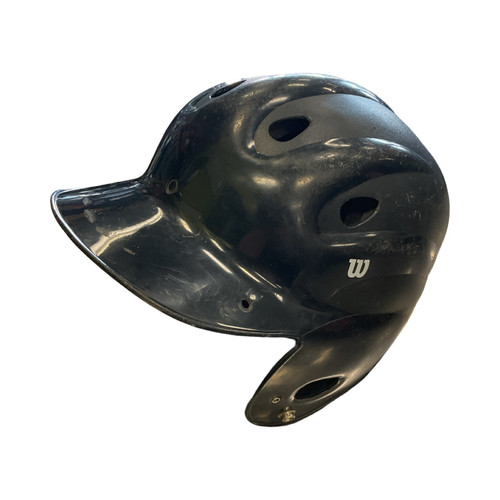 Vist Large View of Product Image Which is Wilson Batting Helmet No Mask Black MD