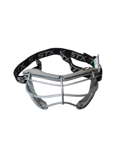 Vist Large View of Product Image Which is Used STX 4 SIGHT PLUS S Lacrosse Facial Protect Grey Youth