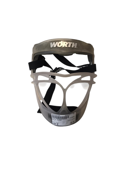 Vist Large View of Product Image Which is Used Worth CLEAR BB/SB Fielders Mask Clear One Size